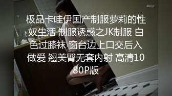 极品卡哇伊国产制服萝莉的性奴生活 制服诱惑之JK制服 白色过膝袜 窗台边上口交后入做爱 翘美臀无套内射 高清1080P版