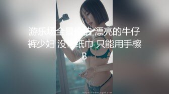 游乐场全景偷拍 漂亮的牛仔裤少妇 没带纸巾 只能用手檫B